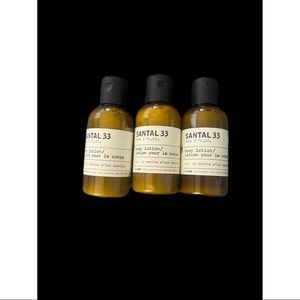 Le Labo Santal 33 Body Lotion Travel Size 6 oz total